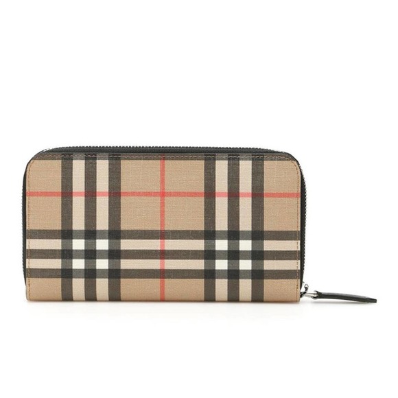 check printed zip around wallet - Picture 3 of 4